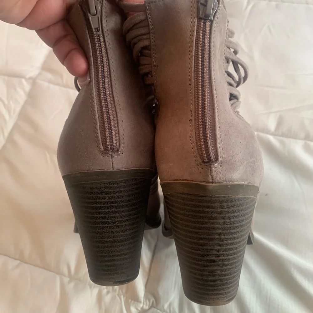 Fergalicious by Fergie Wicket Fringed Booties